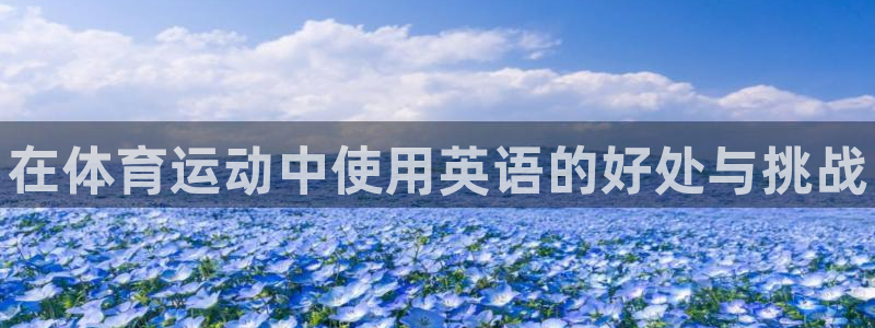 凯发官网下载招商电话地址是多少：在体育运动中使用英语