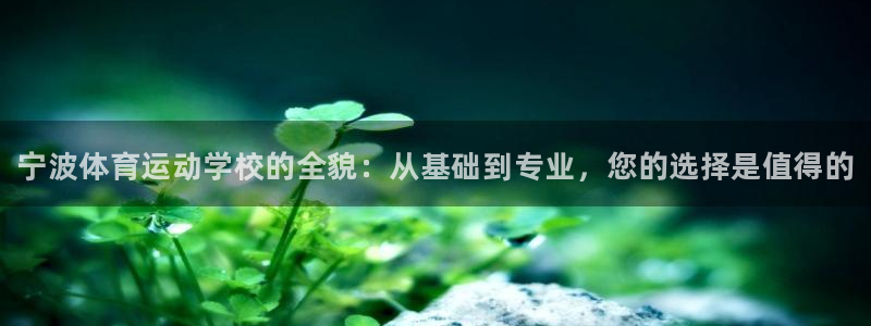 凯发官网下载招商电话是多少号码：宁波体育运动学校的全