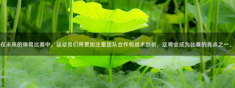  k8凯发(中国)天生赢家：在未来的体育比赛中，运动员们将更加